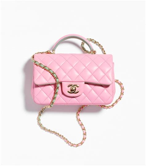 chanel pink bag 2023|chanel handbags for men.